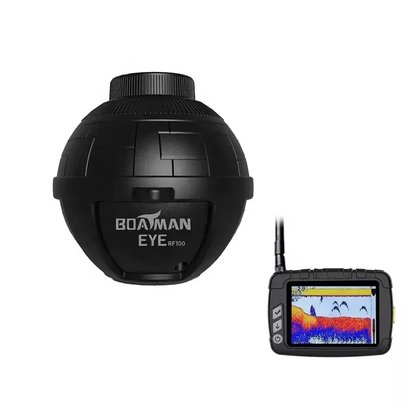 BOATMAN Wireless 200M working range echo sounding fish finder 3.5 inch color 2.4GHz sonar fishing tackle