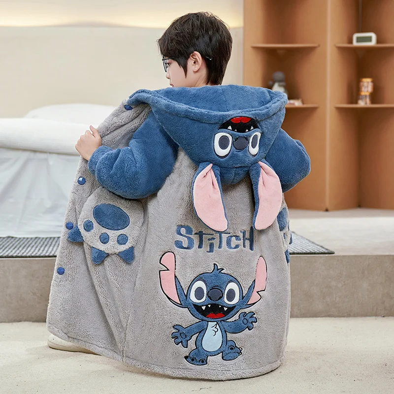 

Детские пижамы Kawaii в стиле аниме, 2 шт., кавайные детские пижамы с вышивкой для девочек и мальчиков, длинная стильная утепленная повседневная милая домашняя одежда