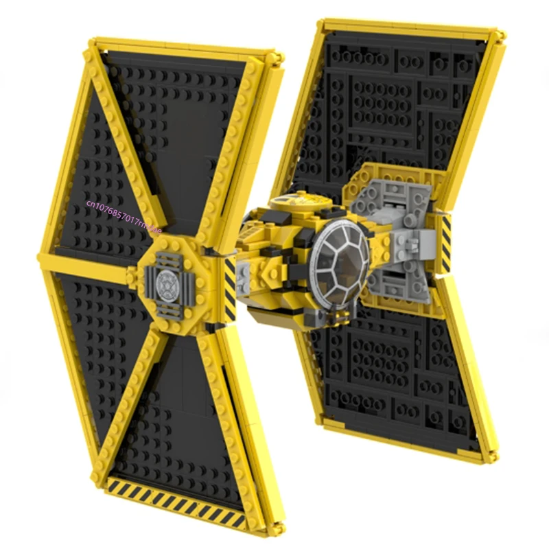 NEW 538PCS Famous star Movie MOC rebels Mining Guild Tie-Fighter model creative ideas ChildrenToy Birthday Gift Blocks MOC-75300