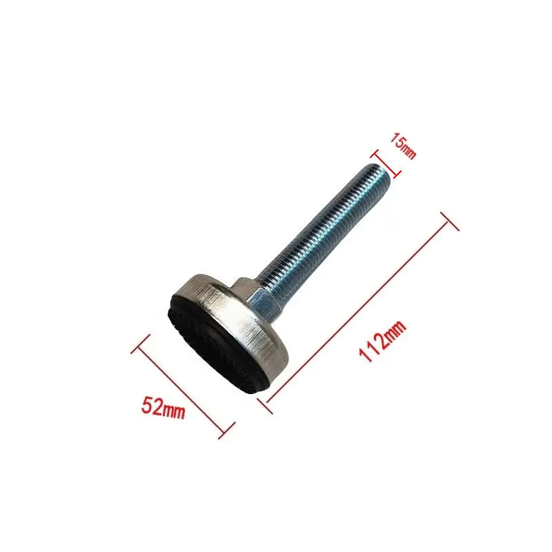 Game console foot anti-skid and shock-proof foot cup foot adjustment rubber cup screw