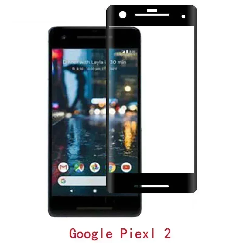 3d curvo vidro temperado película protetora para google pixel 2, 2xl, 3, 3xl, 3a, 4a, 5a, 6a, cobertura completa para pixel 7, 5, 6 xl