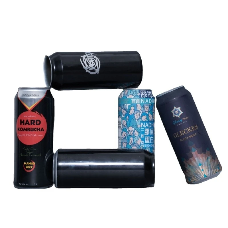 

Can black can laser printing empty bottle craft beer coffee metal can milk tea cup