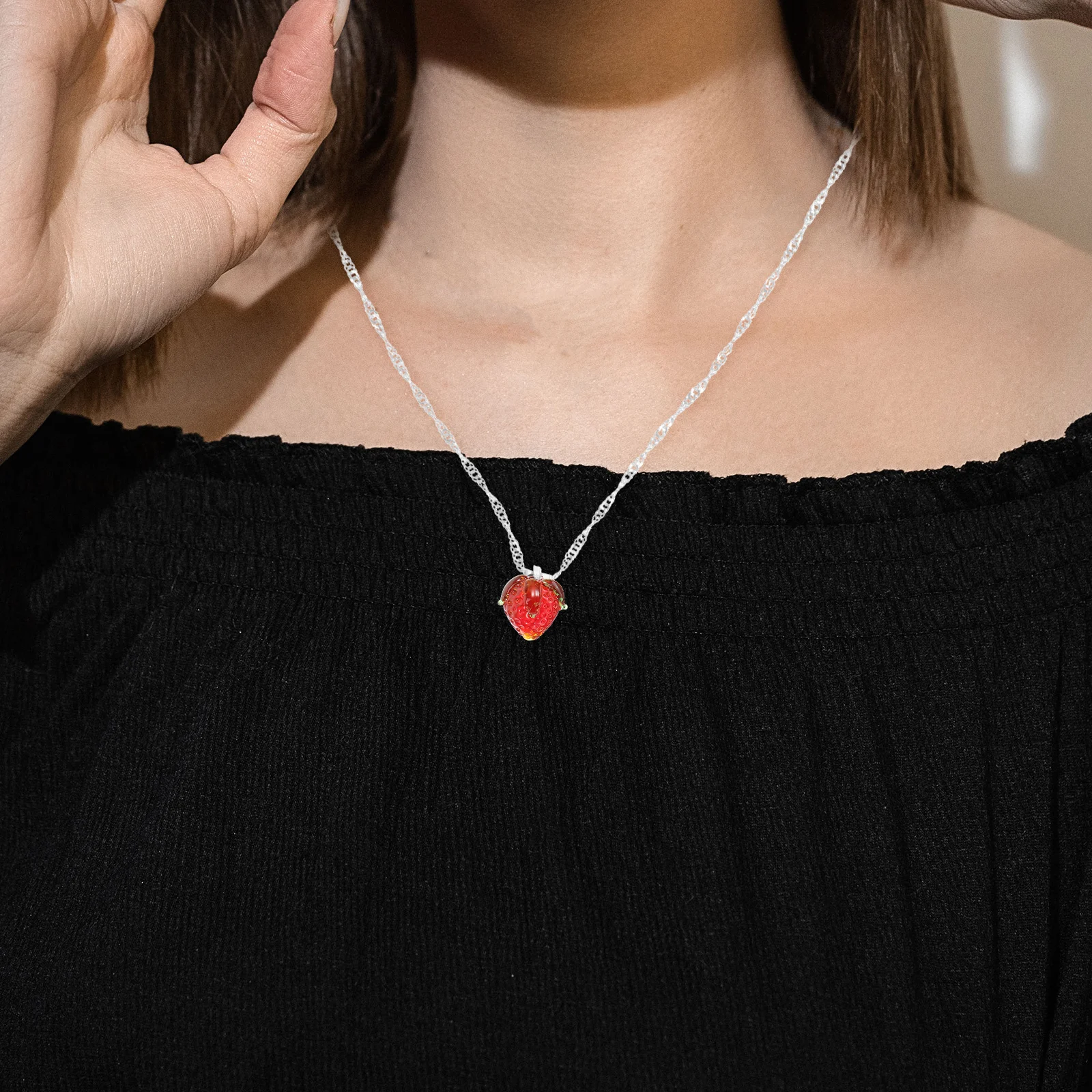 

16pcs Charms Diy Pendants Red Jewelry Pendant Beads DIY Bracelet Earring Accessories Decorative Pendants Gifts