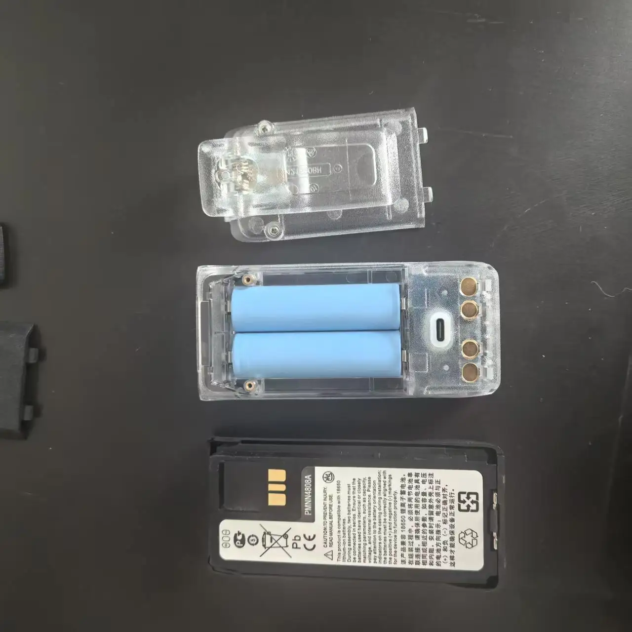 Vano Batteria R7 per Walkie Talkie Motorola Compatibile con R7a PMNN4808 PMNN4809