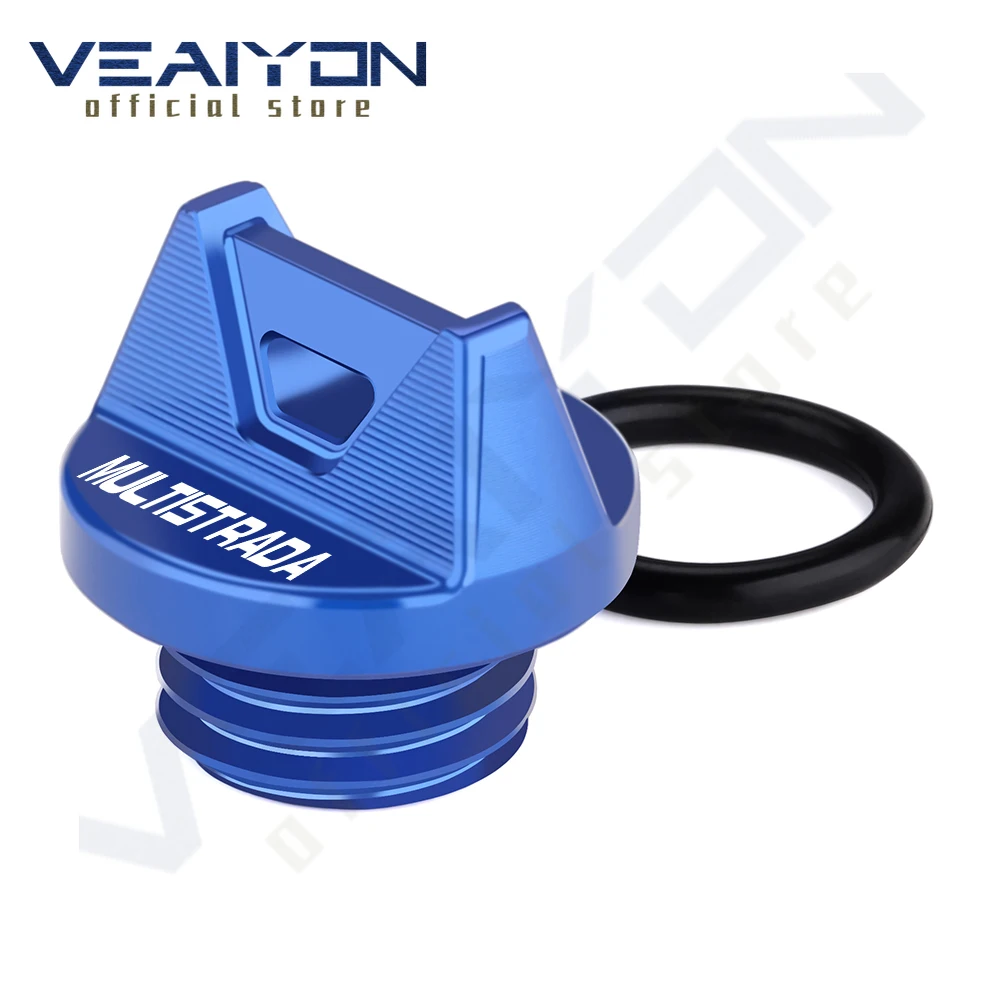 For DUCATI Multistrada V2 V4 S  2022 2023 2024 Motorcycle Accessories M20*2.5 Engine Oil Cap Plug Filler Nut Cover Cap 2024