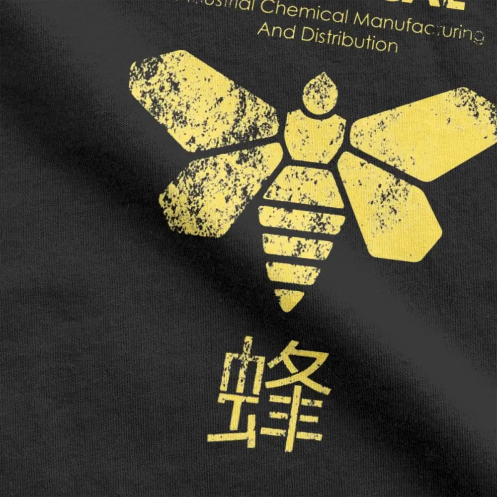 Men T Shirt Golden Moth Chemical Tshirt Geek Vintage Breaking Bad Tee Shirt Latest Design Clothing 100% Cotton Gift Idea T-Shirt