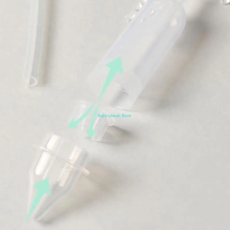 

K92D Soft Silicone Baby Nasal Aspirator Portable Nose Cleaner for Easy Breathing