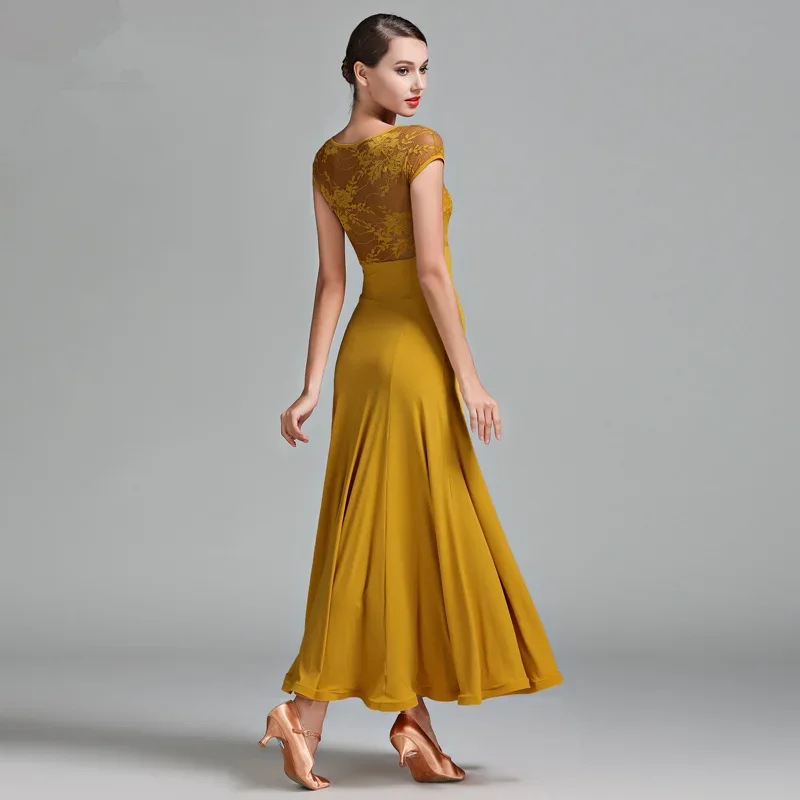 Ropa de baile, vestido de salón estándar, traje de vals para mujer, vestidos de baile modernos para adultos, traje de escenario de Tango, Ropa de baile Flamenco