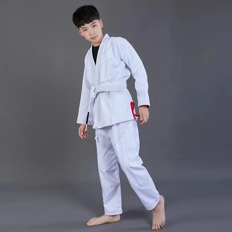 Brazilian judo suit BJJ GI judo suit professional children\'s adult judo suit men\'s and women\'s blue white black custom