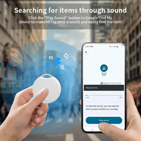안드로이드 장치용 GPS 트래커 태그 Google과 함께 작동 내 앱 찾기 Bluetooth 키 파인더 Samsung Motorola용 애완동물 스마트 태그
