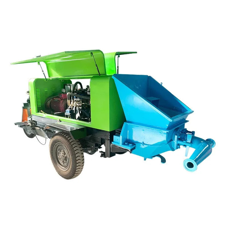 Vehicle Mounted Double Nozzle Wet Shotcrete Pump Hydraulic Concrete Sprayer For Tunnel Support Slope Protection FOB With Deposit