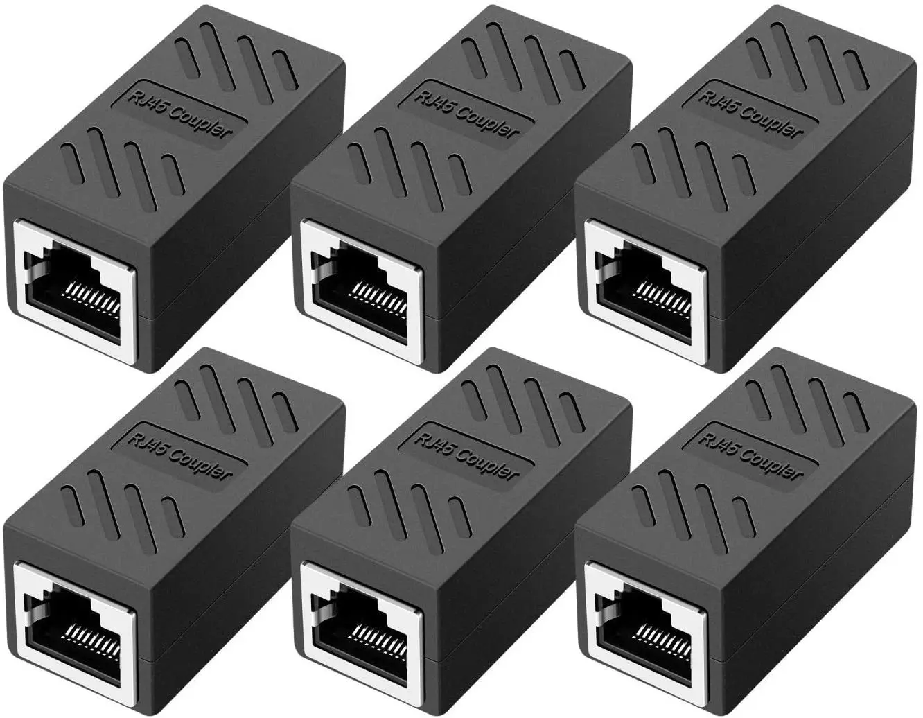 5-20pcs Ethernet Cable Extender,RJ45 cat 5 cat 6 cat6a Coupler, Extender Connector - Ethernet Coupler Female to Female