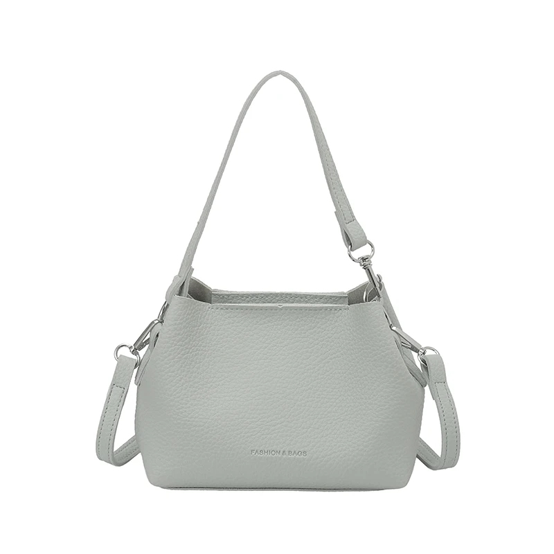 

Luxury Designer Leather Shoulder Bag, High-End Minimalist Diaper Bag, Original Retro Clutch Purse For Shopping Party Moms