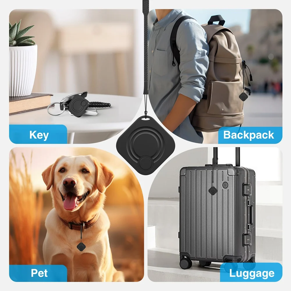 

【В наличии】Air Tracker, локатор ключей со звуком, совместимый с Find My (только IOS), трекеры, такие как Airtags, трекер для домашних животных
