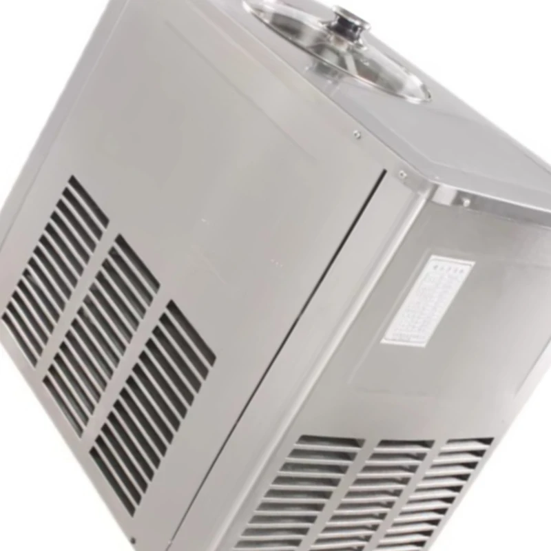 

Bench Top Mini Home Smart Scoop 6L Stainless Steel Kolice Hard Ice Cream Machine Batch Freezer Maker with Built-in Compressor