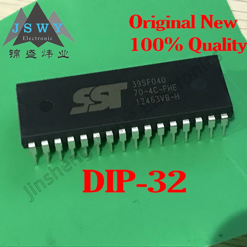 [5/10pieces] SST39SF040 SST39SF040-70-4C-PHE direct plug-in DIP32 memory chip 100% brand new product