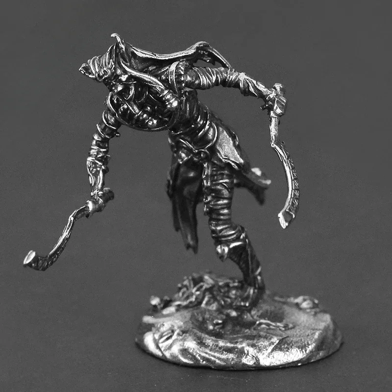 Metall Fertigprodukt Mumie Krieger Pharaonic Guard Soldat Modell Actionfiguren Ornament Zubehör Brettspiel Stücke Spielzeug
