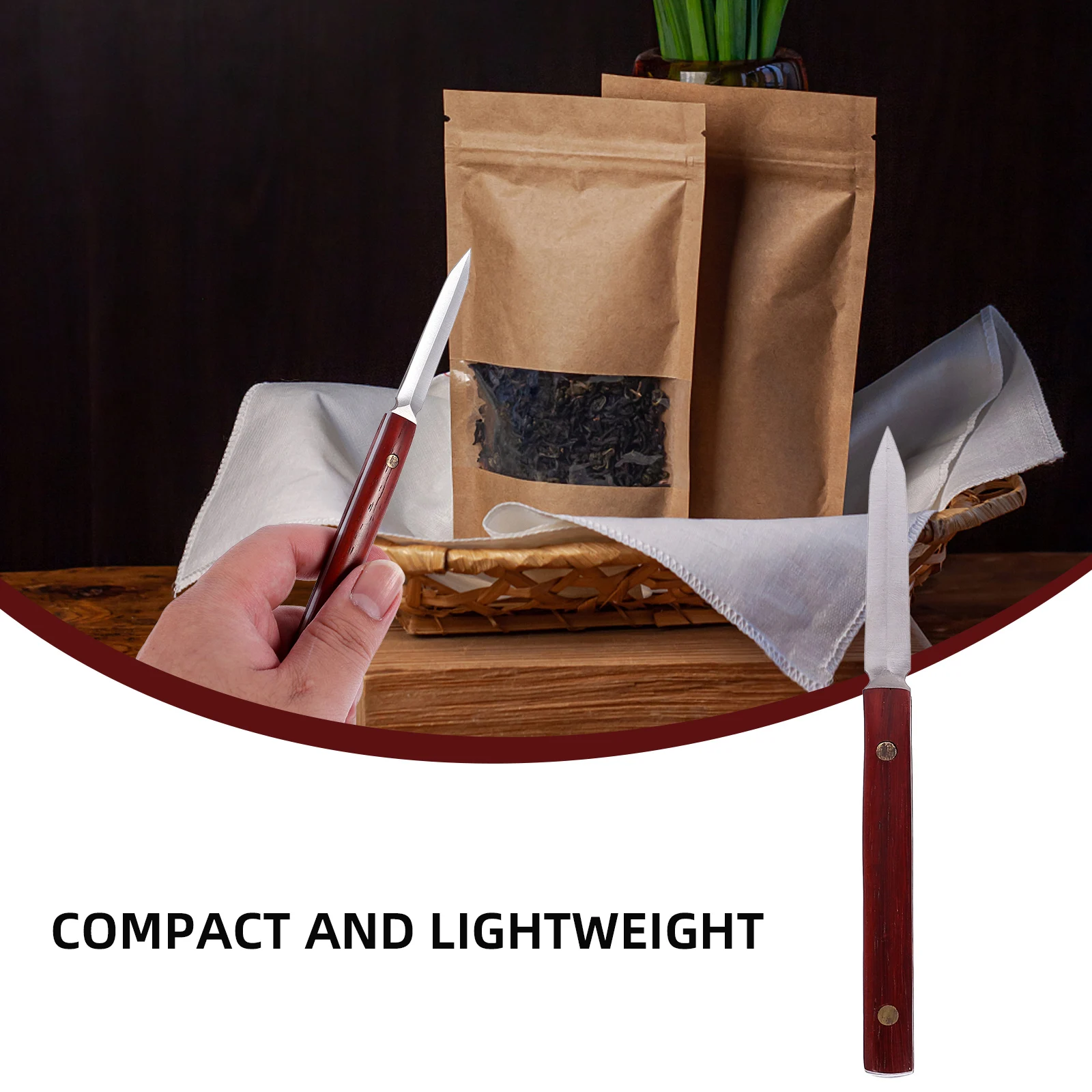 

1Pcs Professional Tea Cake Needle Strong Stainless Steel Tool for Loose Puer Leaves Compact Size Ideal for Tea Lovers