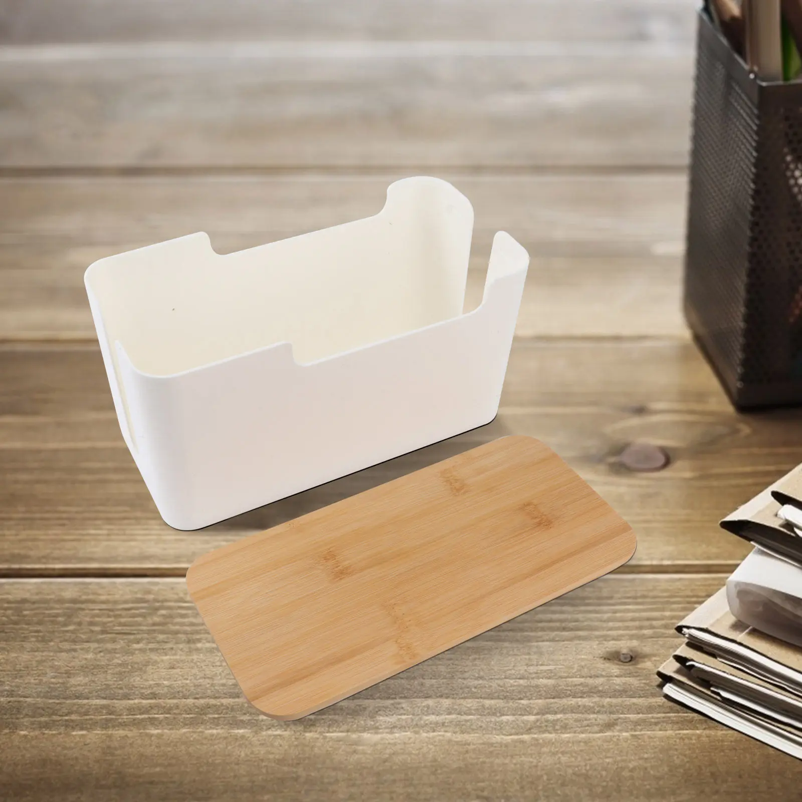 

2 шт. защитные коробки для розеток, органайзеры для хранения кабелей, прочные пластиковые кейсы для хранения проводов с защитой от электрического тока, для дома и офиса