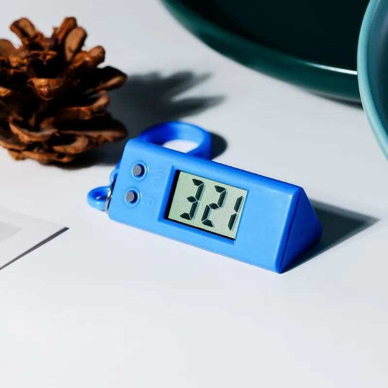 Спортивные светодиодные цифровые карманные часы с брелком, мини-часы — компактные и портативные, идеально подходят для студентов и детей