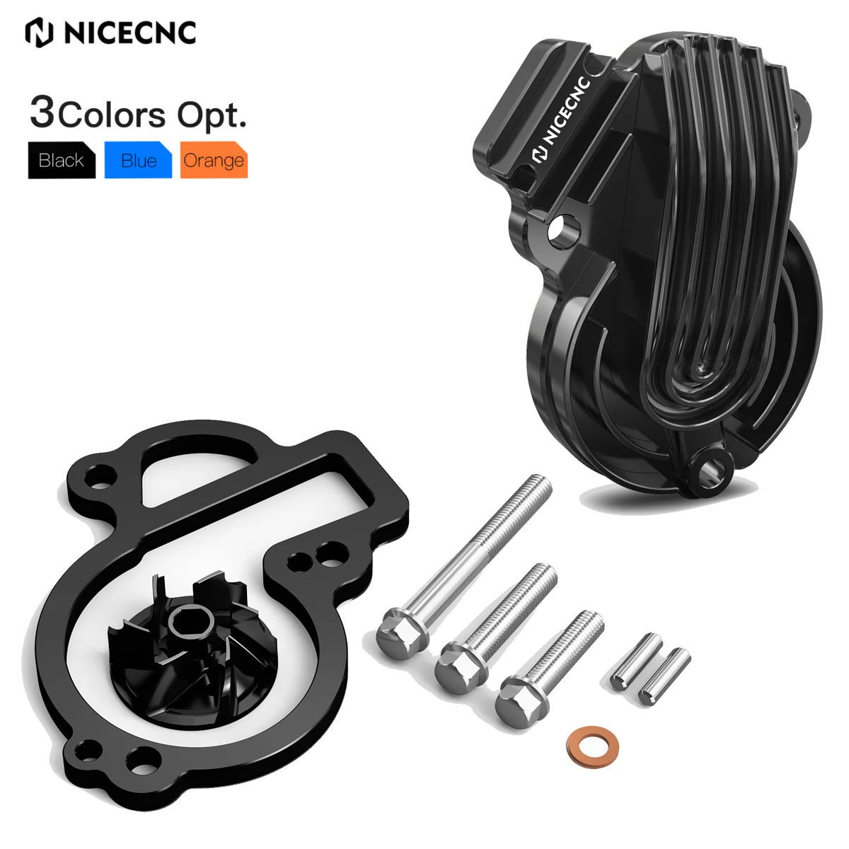 

NICECNC For 2024 GasGas EW500F ECc500F ESc500 RX450F REPLICA 2023 MC EX EC 450F 2021-2024 Water Pump Guard Impeller Cooler Kit
