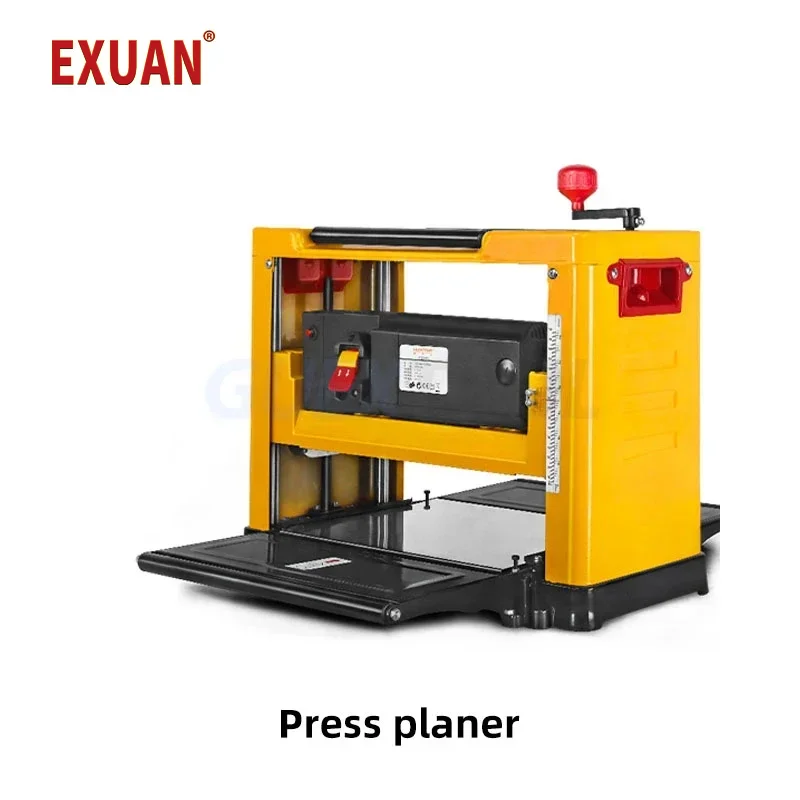 

Woodworking Planer 220V Press Small Household Planer Electric Planing Machine Table type Planer Automatic Feed Grinding Machine