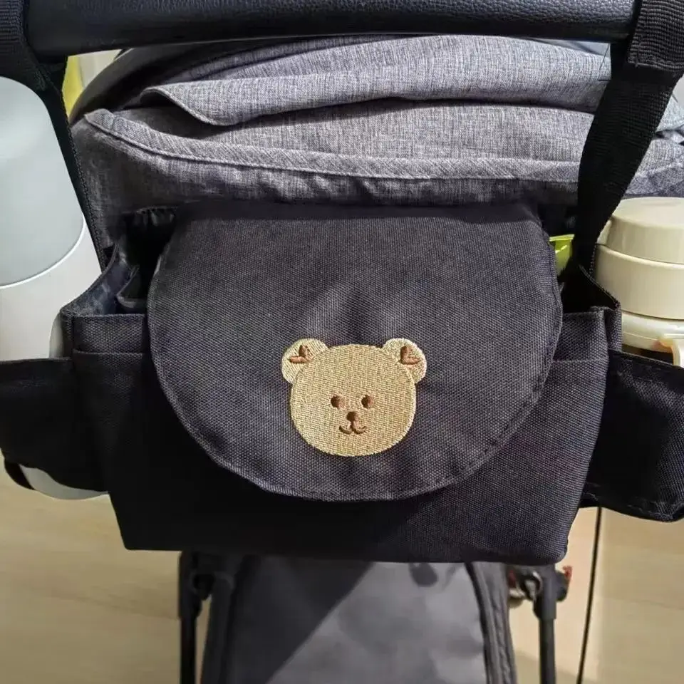 A mommy bag stroller storage bag magic bag