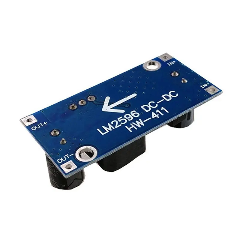 【NEWLY】4 Pcs LM2596S-ADJ 3-40V DC-DC Adjustable Step-Down Voltage Regulator Powers Module Board 3A Buck Converter Blue-Black