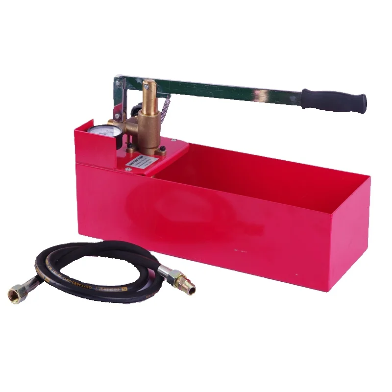 

Hot Sale Manual Hydraulic Pressure Testing Equipment Portable Steel Water Tank Hand Test Pump Hydraulic and Vale