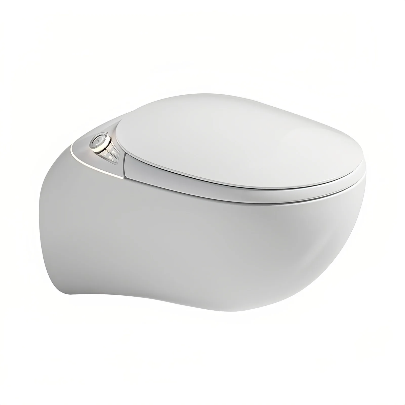 Wall-mounted Smart Toilet Remote Control Fully Automatic All-in-one Home Model; Suspended Built-in Design; No tank Required