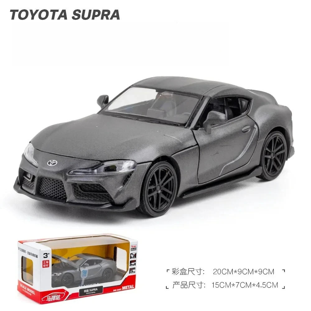 1:32 supra haute Simulation moulé sous pression en alliage de métal modèle de voiture retirer son lumière voiture enfants cadeau Collection A154