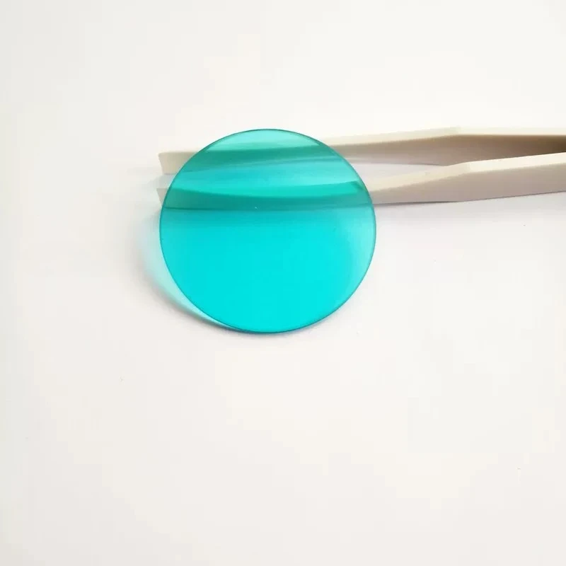 1PCS 5-75mm Lenses BG39 QB39 Blue Glass Infrared-Absorbing Cut-off Filter Color Correction Lens