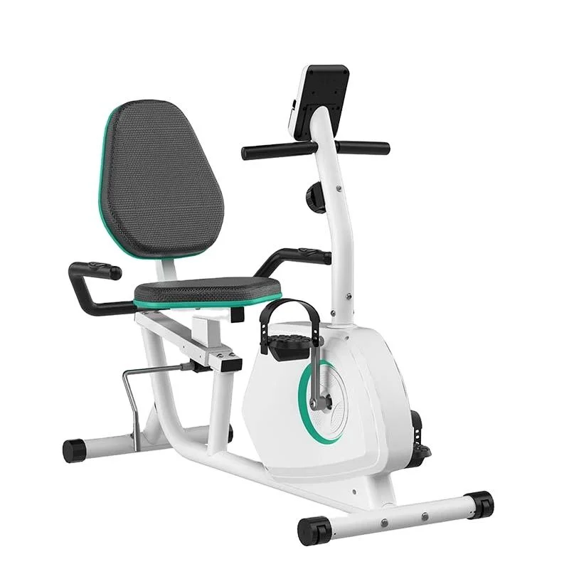 Hot‑Sale Space‑Saving Metal Built Magnetic Recumbent Bike Commercial‑Grade Indoor Gym Cardio Fitness Training Equipment