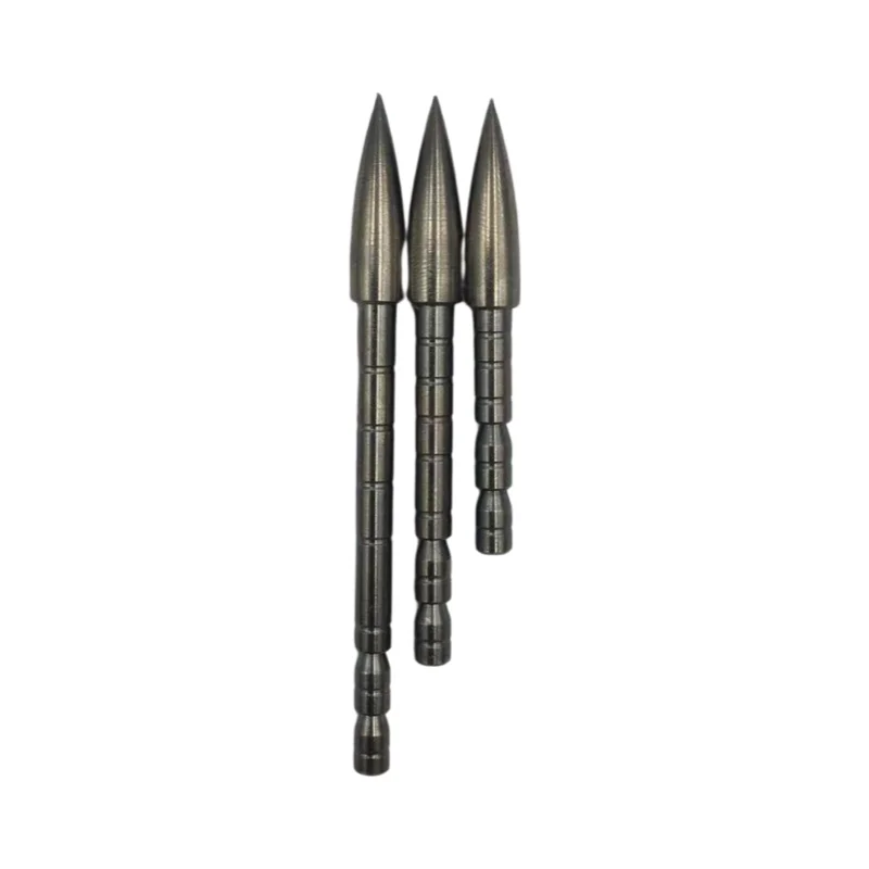 Tête de flèche à balles de 4.2mm, 12 pièces, bricolage 80 100 120 Grain pour ID 4.2mm, arbre de flèche, accessoire de tir à l'arc