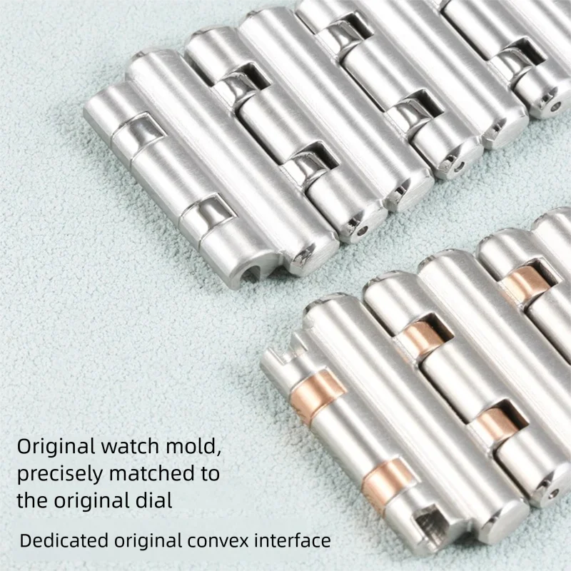22 24mm Convex-shaped high-quality stainless steel watch strap for original Breitling SUPEROCEAN CHRONOMAT B01 metal watchband