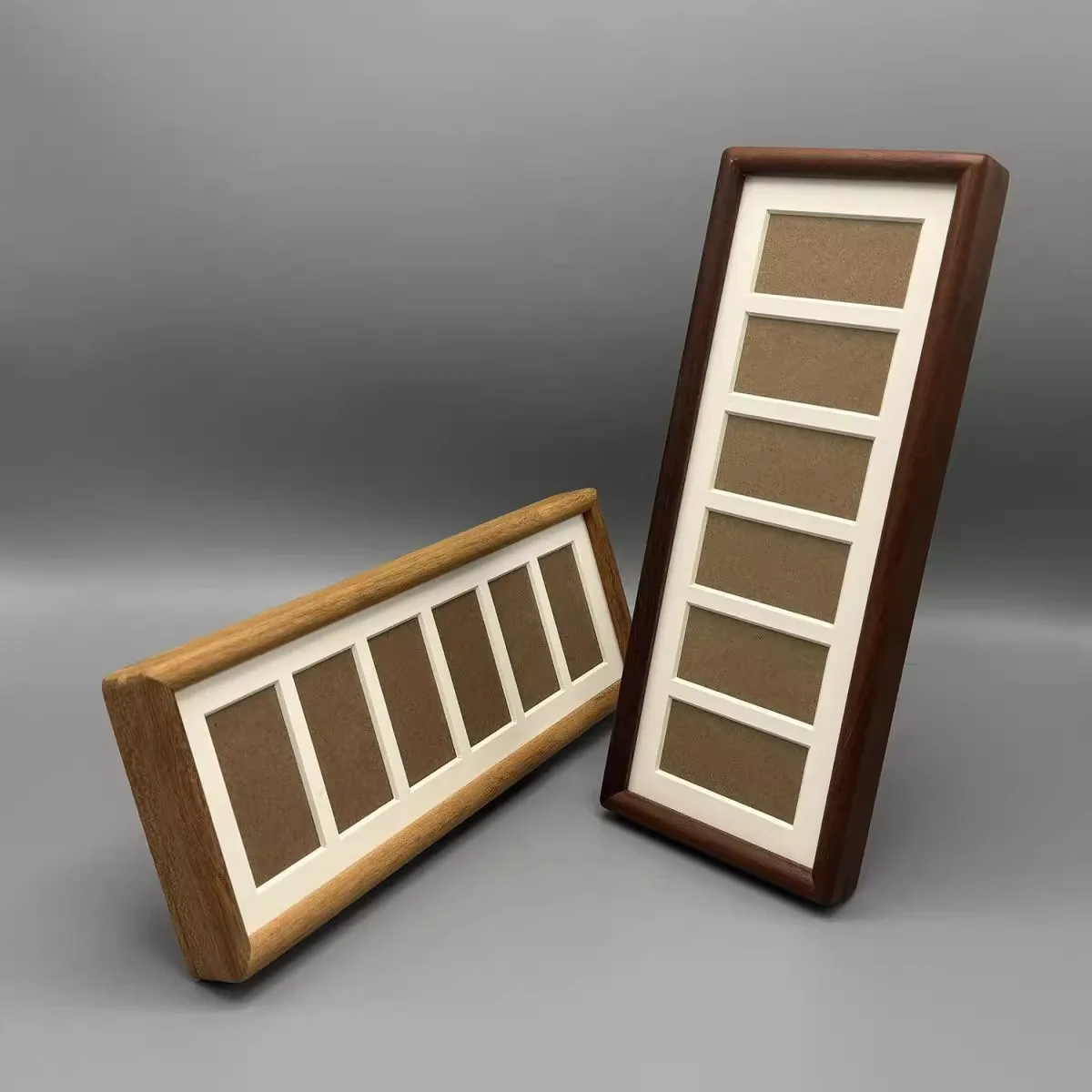 Rectangular Wood Photo Frame for Desktop Placement. Suitable for Photo Walls, Home Decor, Photo Collections, And Art Exhibitions