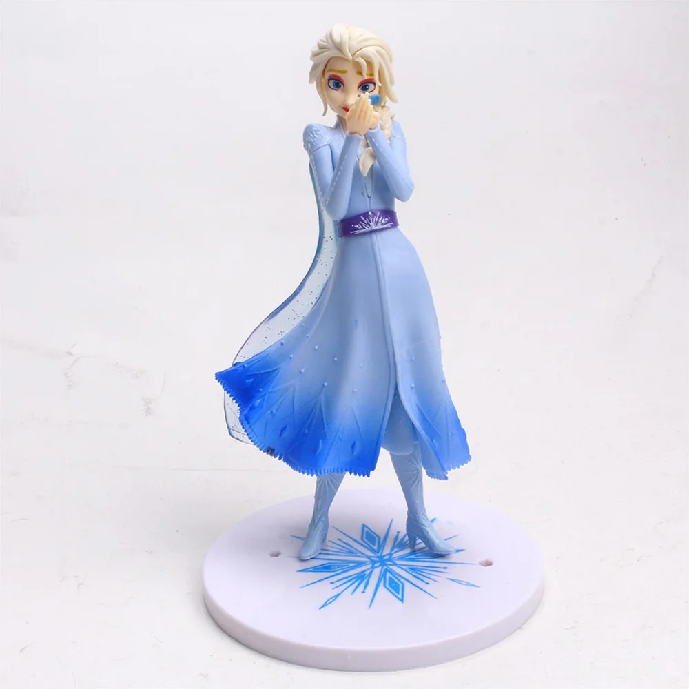 Disney Frozen 2 actiefiguur, Elsa Princess Fire Dragon PVC-pop, bewegbaar anime-kerstcadeau, 2025, hot-selling fancadeau
