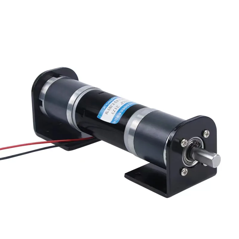 Imagem -03 - Engrenagem Planetária dc Motor com Engrenagens Eixo Duplo Miniatura Grande Torque Velocidade Ajustável 12v 24v 32gp31zy