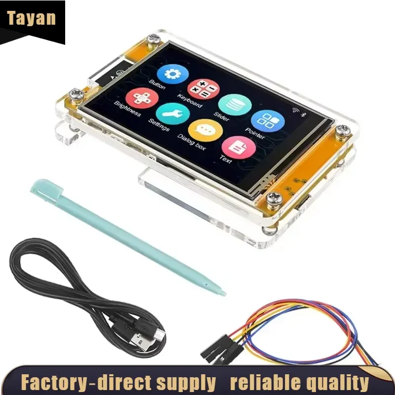 EE1 for  2.8 Inch TFT LCD Touch Screen Module 240x320 LVGL Smart Display with WIFI Bluetooth for Arduino MCU Free
