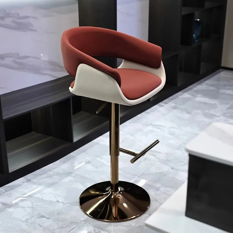 조정 가능한 편안한 바 의자 럭셔리 뷰티 클래식 유행 바 의자 프리미엄 미니멀리스트 Tabourets De Bar 현대 가구