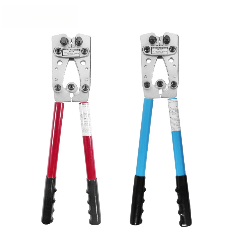

HX-50B Hydraulic Cable Crimping Tool For 6-50mm² Lugs, Large Y-Type Terminal Crimper For Copper And Aluminum Wire
