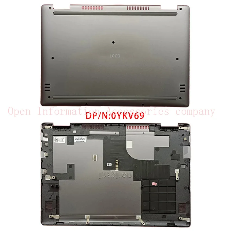 New For Dell Inspiron 13MF 7000 7368 7378 7375 ;Replacemen Laptop Accessories Lcd Back Cover/Bottom With LOGO 07531M 08XT4F