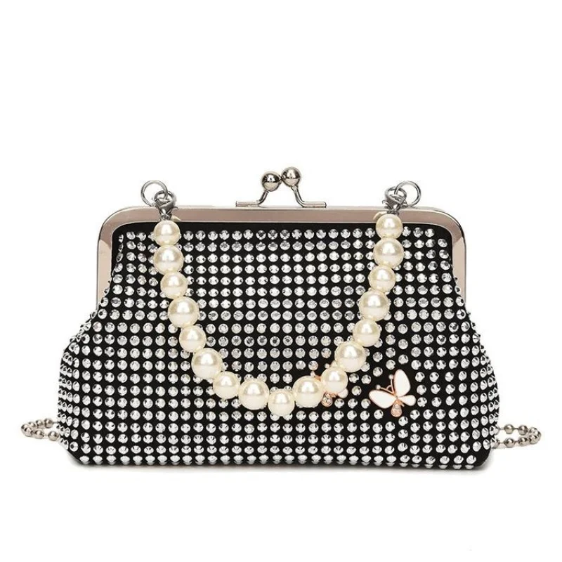 

Luxury and high-quality women's pearl handbag versatile shoulder bag fashionable crossbody bag
