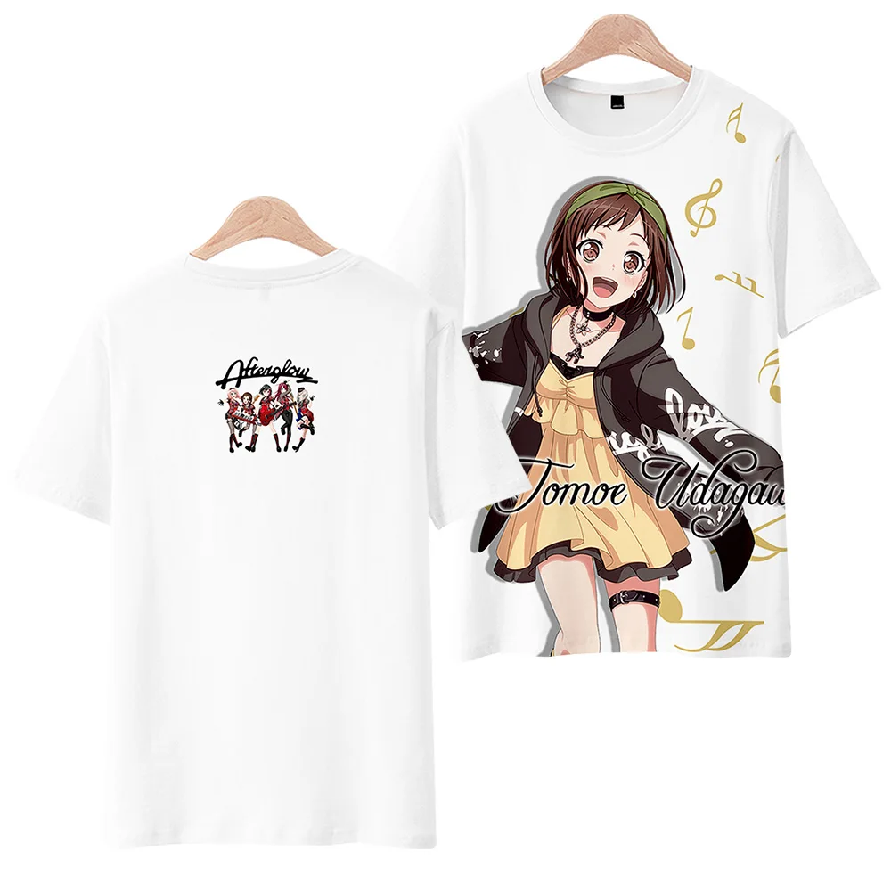 تي شيرت تنكري ثلاثي الأبعاد مطبوع للرجال والنساء ، ركض ميتاكي موكا ، أووبا هيماري ، أوهارا ، توموي ، أوداغاوا ، بانج دريم ، أفتيلوغ ، تي شيرتات جرافيك