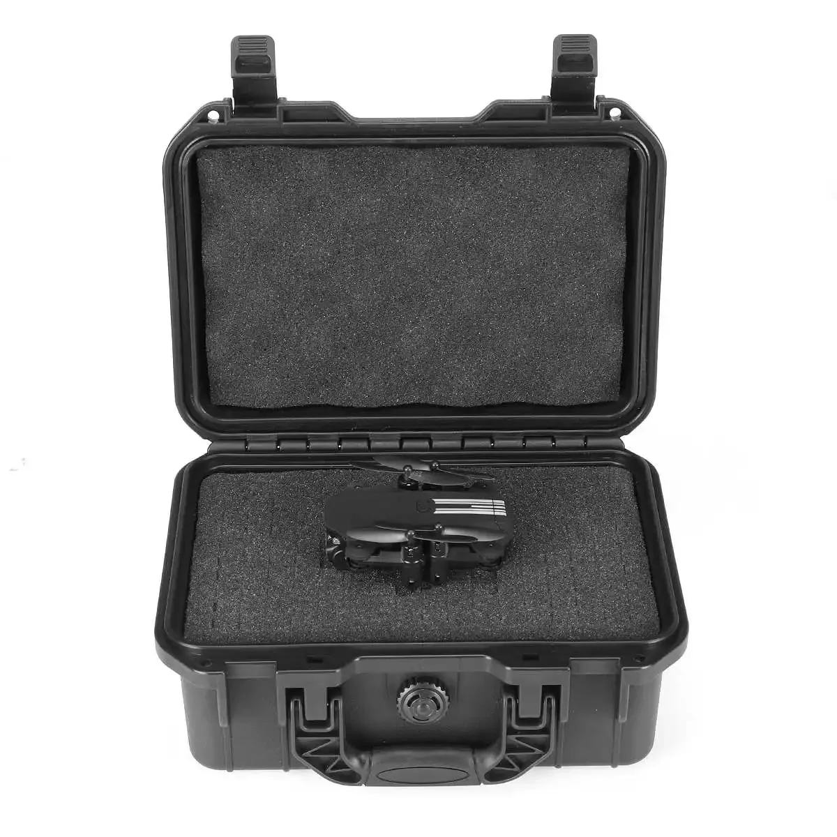 Shockproof Tool Box ABS Plastic Hard Carry Case Safety Equipment Instrument Portable Tool Box Impact Resistant Tool Case Foam