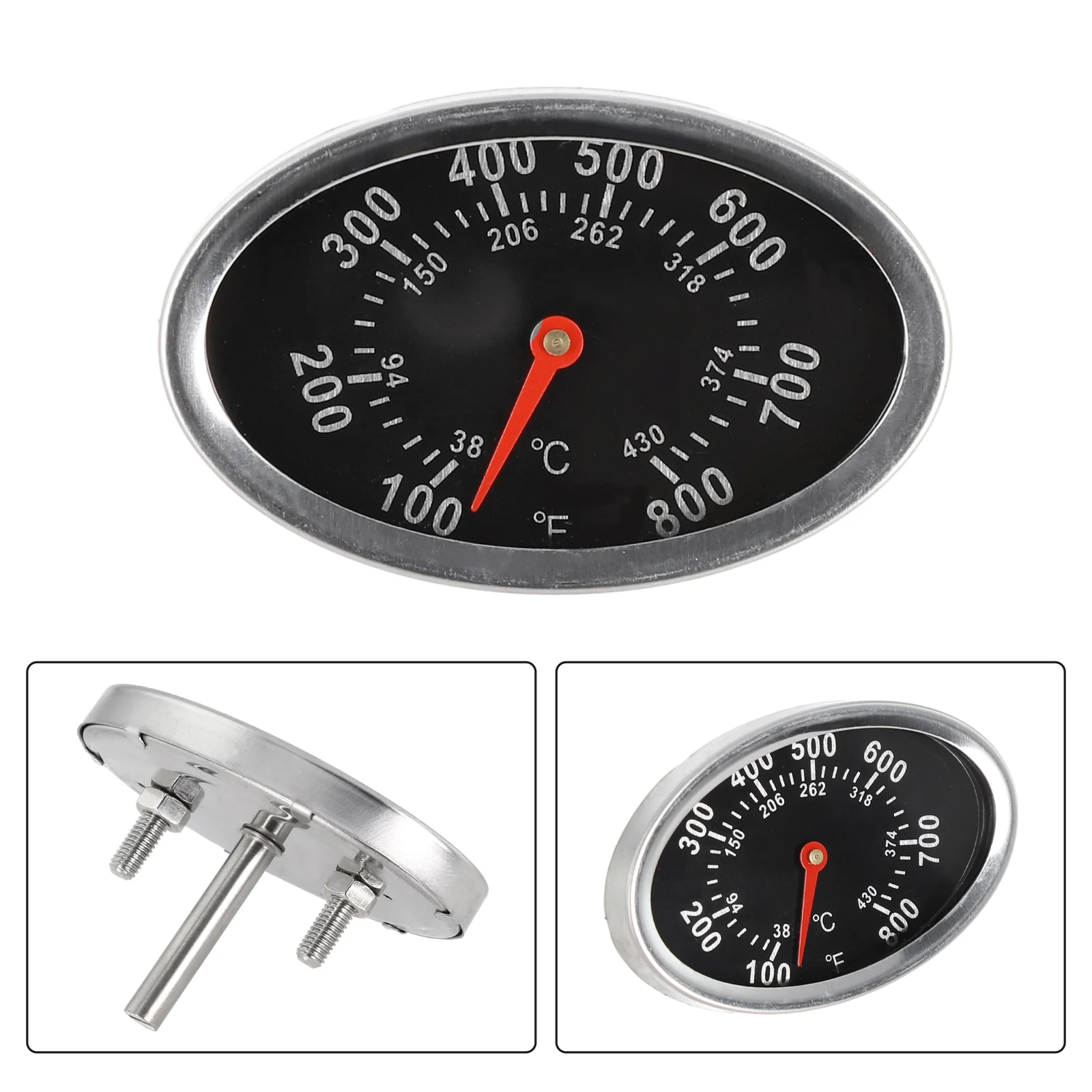 BBQ Thermometer Für Weber Q2000 Haube Temperatur Gauge Hause BBQ Temperatur Gauge Für Familie Grills Ersatzteile