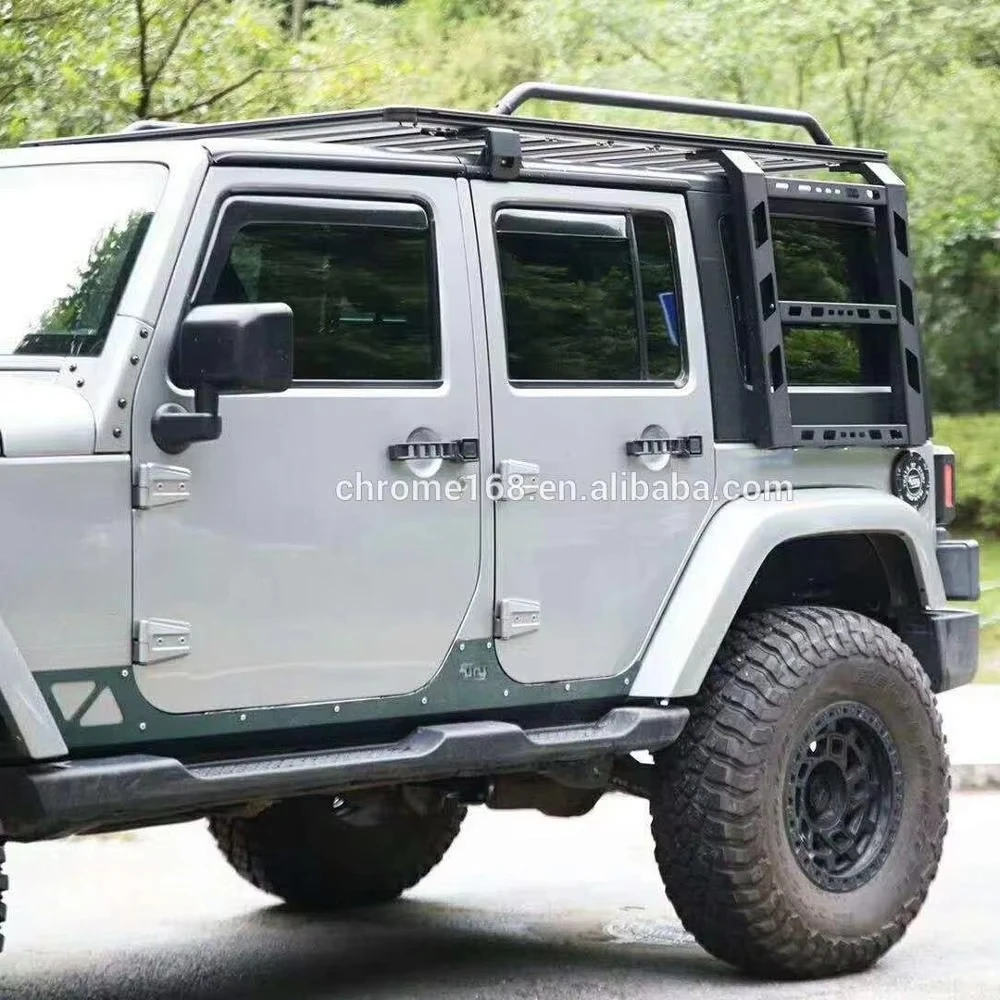 Roof Rack Platform For Jeep Wrangler JK JL 4X4 Aluminum Carrier For Jeep Roof Rack