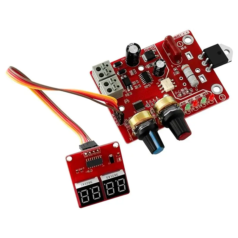 A02M-NY-D01 Spot Welding Machine Control Board Regulating Time And Current Digital Display DIY Control Board (40A)