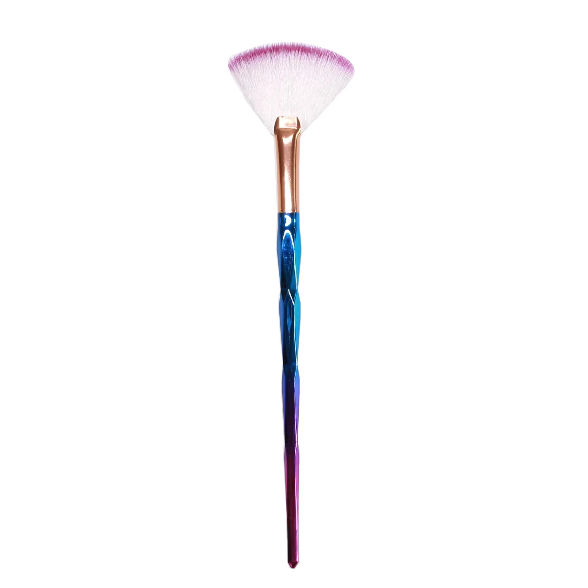 Ceramic Coloring Fan Brush – Nylon Soft Bristles for Underglaze & Large-Area Coloring 6
