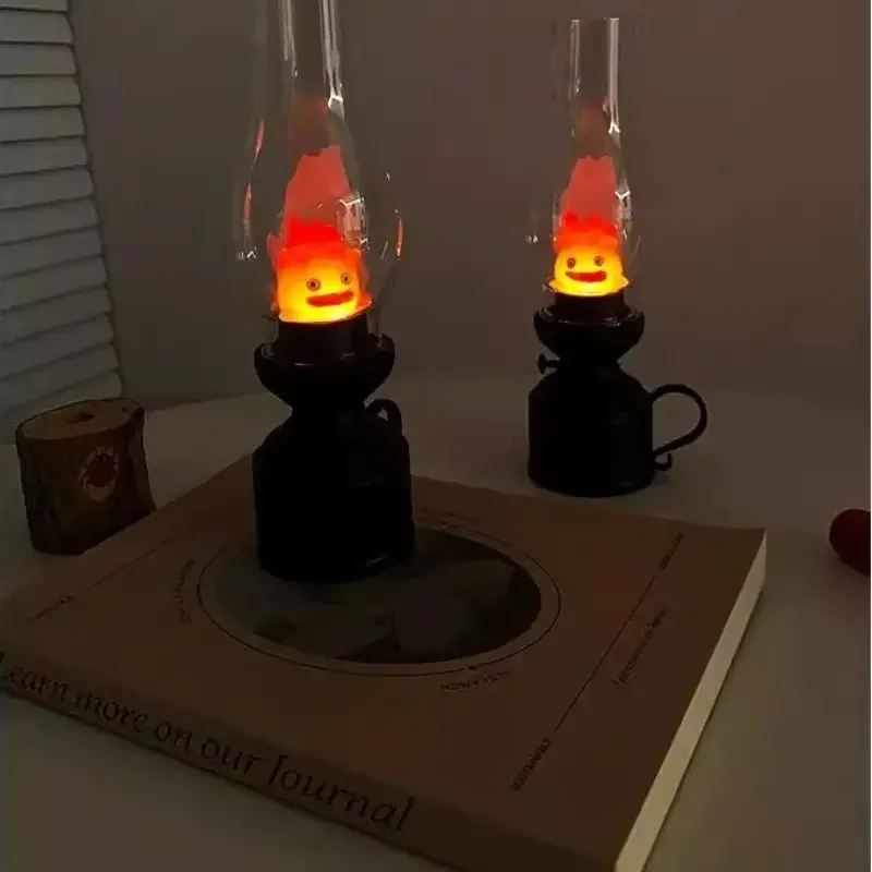 

Винтажный свет пламени Casifa, ночные огни, мультфильм, аниме, пламя, керосиновая свеча, атмосфера, световой декор, украшение для дома и вечеринки